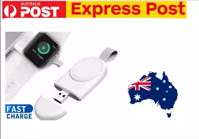 Portable Magnetic Wireless Charger For Apple Watch IWatch Series 8 7 6 5 4 3 2 1 • $8.99