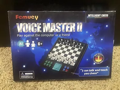 Classic Voice Master Electronic Chess Set - Smart Electronic Chess Board With MU • $99.99