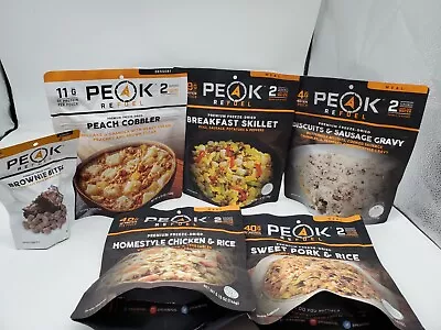 Peak Refuel Premium Freeze-dried Food 6-pack Assorted Like Mountain House • $68.95