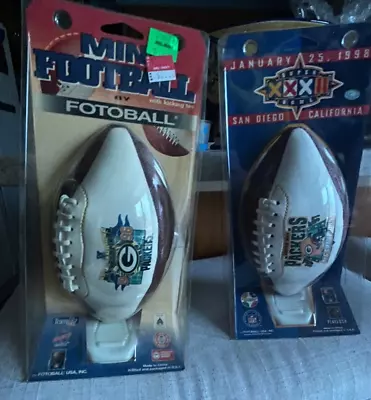 Green Bay Packers 96/97 NFC Championship Mini Footballs • $12.45