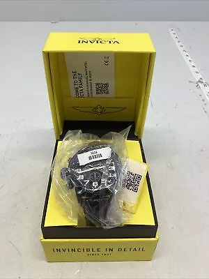 Invicta I-Force Chronograph Watch Men's Black 3332 • $44.95