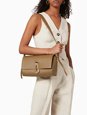 $119.50 • Buy Zac Zac Posen Belay Baguette Leather Shoulder Handbag - Chestnut