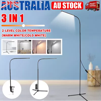 $39.45 • Buy Floor Lamp Modern Tripod Stand LED Reading Corner Light Table Desk Living Room