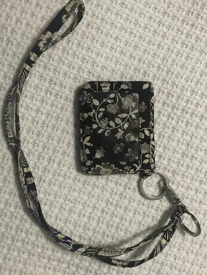 Vera Bradley Floral Snap ID Lanyard • $5