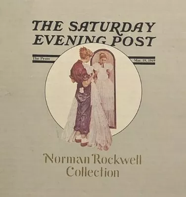 $29.99 • Buy Vtg. Norman Rockwell Signature Collection Porcelain Doll & Mirror“The Prom”42503
