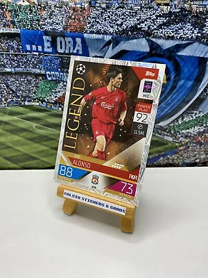 Topps Match Attax 2022/23 Xabi Alonso Legend Rare Liverpool Foil Card #415 • £2.25