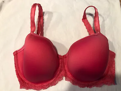 WACOAL 853255 New No Tags Underwire SEDUCTION SPACER Bra LACE Detail PINK 34DD • $22