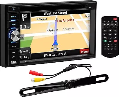 6.5  BOSS Audio Systems Elite BN965BLC Car GPS Navigation DVD Player Bluetooth • $199.87