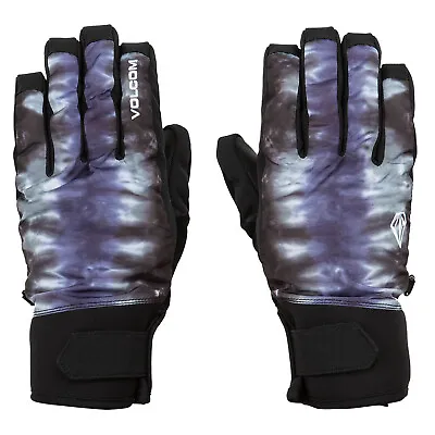 VOLCOM Mens 2020 Snowboard Snow NYLE GLOVE Black Print • $31.50