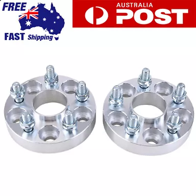 2PCS 25mm 5X100mm Wheel Spacer 56.1mm Hub Centric For Subaru Forester WRX BRZ 86 • $119.99