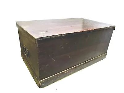 Antique Wooden Blanket Box Trunk Chest Storage • £99.99