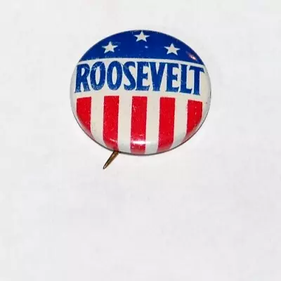 1936 FRANKLIN D. ROOSEVELT FDR PRESIDENT Campaign Pin Pinback Button Political • $27.95