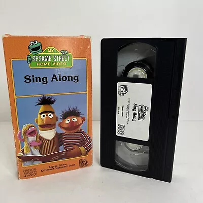 Sesame Street - Sing Along (VHS 1987) • $11.99