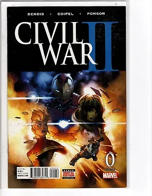 Civil War 2 7 Comic Lot • $3.50