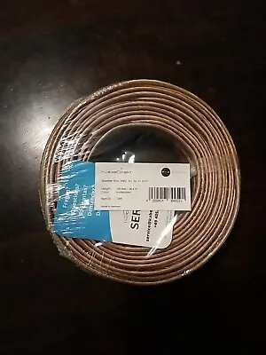 100ft Pure Copper Home Speaker Wire Clear Car Audio Cable 16 AWG Gauge HIFI  • $17