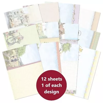 Hunkydory * A4 Inserts For Cards : Pack Of 12 : 140 Gsm : Perfect Days • £2.50