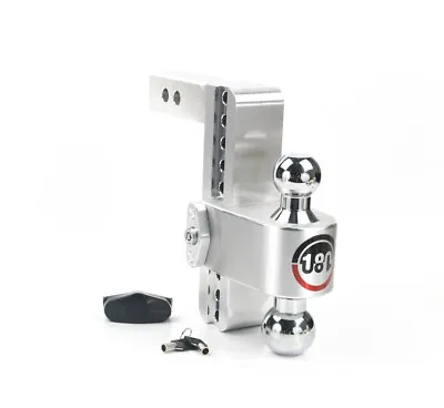 Weigh Safe CTB8-2 Adjustable 8  Drop Hitch Ball Mount 2  Receiver 12500 Lbs • $239