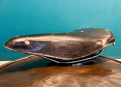 Vintage Leather Saddle Bike Seat Superior Special Quality Japan Takahashi Brooks • $65