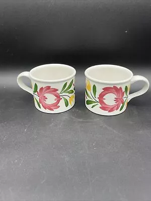 £19.30 • Buy Portmeirion Welsh Dresser 2 Coffee Mugs Tea Cups Designed By Angharad Menna 1992