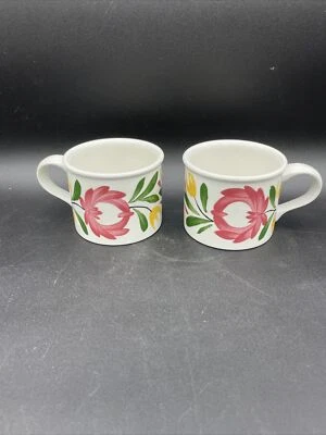 £19.30 • Buy Portmeirion Welsh Dresser 2 Coffee Mugs Tea Cups Designed By Angharad Menna 1992