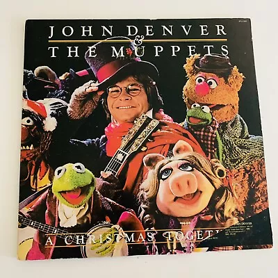 John Denver And The Muppets – A Christmas Together 1979 LP Corner Cut Off • $16