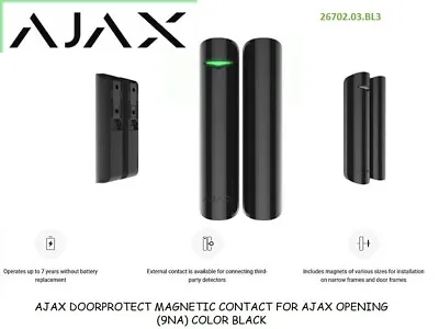 Ajax Doorprotect Magnetic Contact For Ajax Opening (9na) • $49.95