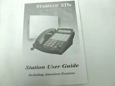 Vodavi STSe Phone User Guide Station Starplus -  Paper Copy • $5.49