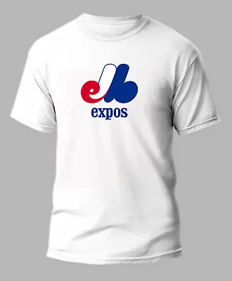 Montreal Expos Retro Vintage T-Shirt 50/50 Blend Sizes S-XL • $13.99