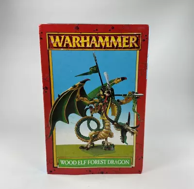 BOX ONLY** Games Workshop Warhammer Wood Elf Forest Dragon Lord -  Old World • $39.99