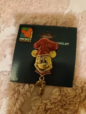Vintage Mickey Unlimited Disney Mickey Mouse Brooch Pin Nos • $10