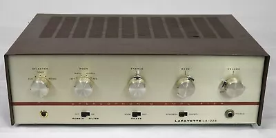 VTG Lafayette LA-224 Stereo Tube Integrated Amplifier Powers On ECL86 12AX7 • $325.99