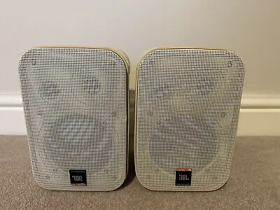 JBL Control 1 Pro Compact Speakers - White - Pair - Used - Good Condition. • £49.99