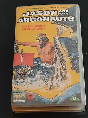 Jason And The Argonauts VHS Todd Armstrong Nancy Kovack  1963 Film FREE POSTAGE • £7.50