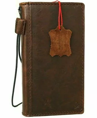 Genuine Leather Case For Apple IPhone 12 Pro Book Wallet Vintage Cover Slim Jafo • $29.99