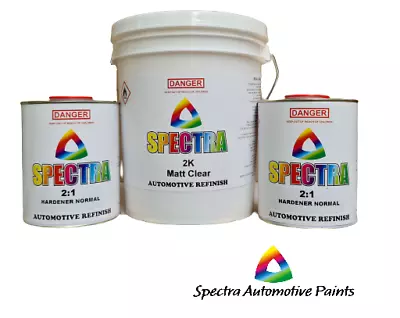 Spectra 2K Matt Clear Kit 6lt (2:1). Automotive Paint • $220