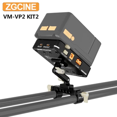 $88 • Buy ZGCINE VM-VP2 Kit2 V-Mount Battery Plate With Rod Clamp For BMPCC 4K 6K RED DSLR
