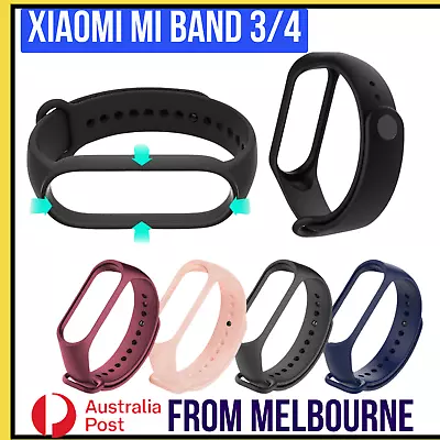 1pc Silicone Wrist Strap Replacement Watchband Smart Band For Xiaomi Mi Band 4 3 • $9.65