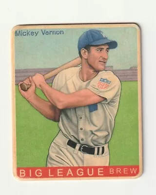 Helmar R319 Mickey Vernon 465 Washington Senators Card • $20.50