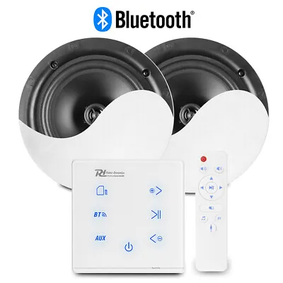 Bluetooth Ceiling Speaker Set - 2x NCSS8 8  And A50W Home Audio Music System • £175
