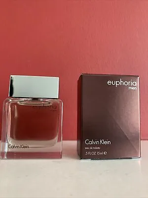 £12.95 • Buy Calvin Klein EUPHORIA Mini For Men Eau De Toilette/Perfume 15ml BRAND NEW BOXED