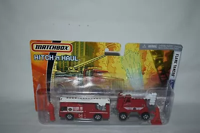 Matchbox 1:64 Hitch N Haul Flame Tamers Diecast Red • $12.99