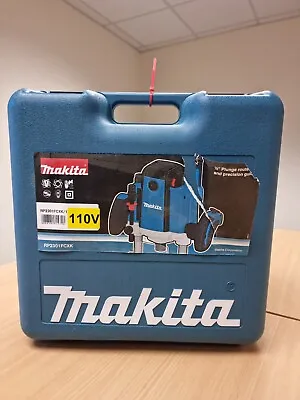 £374 • Buy Makita RP2301FCXK 110V Corded Electronic Plunge Router  1/2  With Carry Case