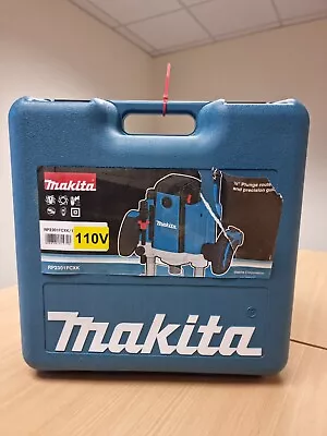 £374 • Buy Makita RP2301FCXK 110V Corded Electronic Plunge Router  1/2  With Carry Case