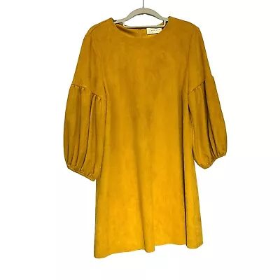 Mustard Seed Dress Size M Faux Suede Tunic Extra Soft  • $29