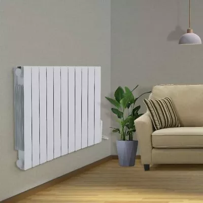 £309.99 • Buy 900-2000W Oil Filled Electric Radiator Wall Mount/Standing Central Heating Panel