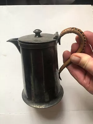 £4.99 • Buy Vintage Antique Cane Handled Victorian Jug / Lidded 