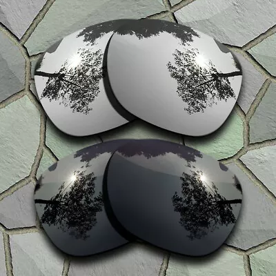 Silver&Grey Black Polarized Lenses Replacement For-Oakley Beckon OO9125 • $15.99