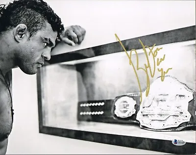 Vitor Belfort Signed Auto'd 11x14 Photo Bas Beckett Coa Ufc 46 Pride Fc Champion • $89.99