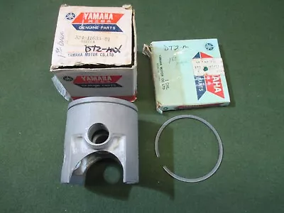 Yamaha Dt2 Mx250 Piston & Ring Nos Oem 313-11611-10 324-11635-01 • $89