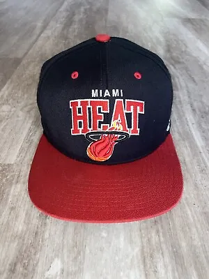 Miami Heat Mitchell And Ness Snapback Hardwood Classics Hat Cap • $18